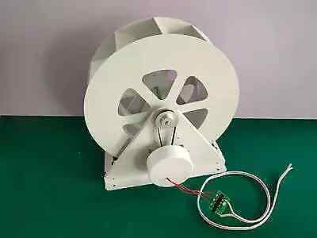 Water Turbine Generator Hydroelectric Generator Outdoor Wind and Water Wheel