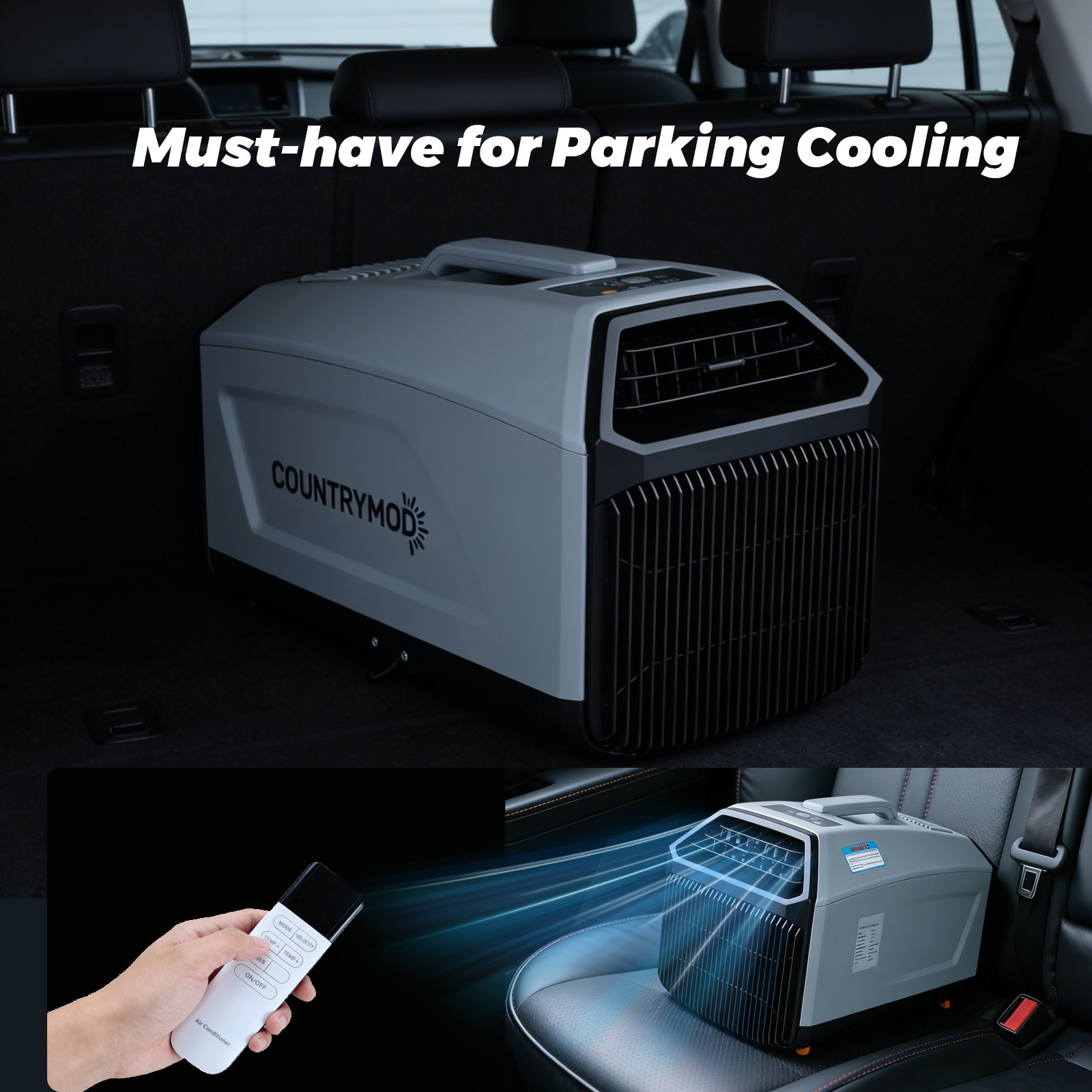 Countrymod Smart Portable Air Conditioner 5000BTU Cooling for Outdoor/Camping RV