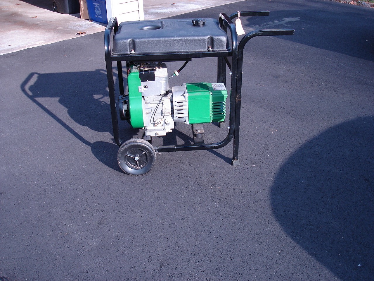 Coleman Powermate 5000W Powerbase ER Generator with a 10 hp B&S electric start