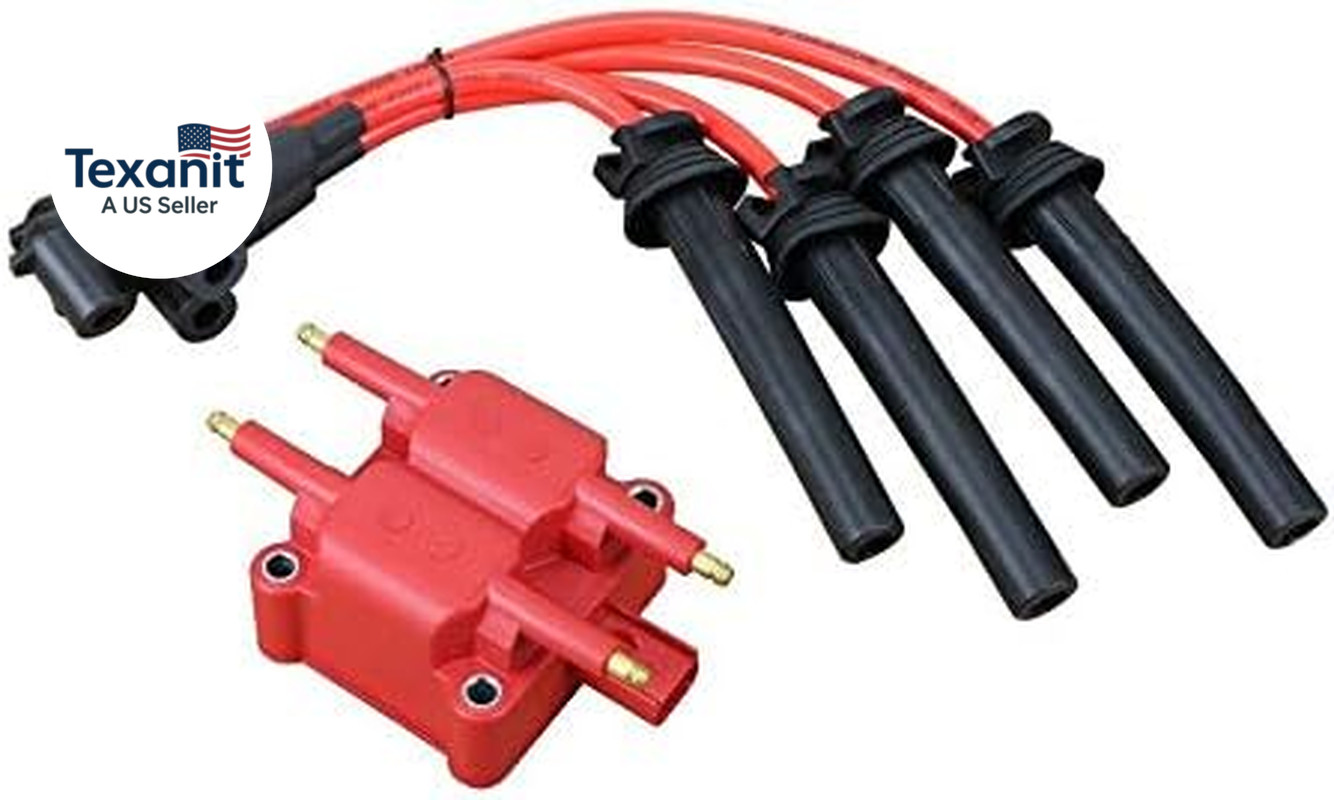 Dragon FIRE Performance Power Pack Kit Direct Fit Ignition Coil Huge 10Mm Plug W