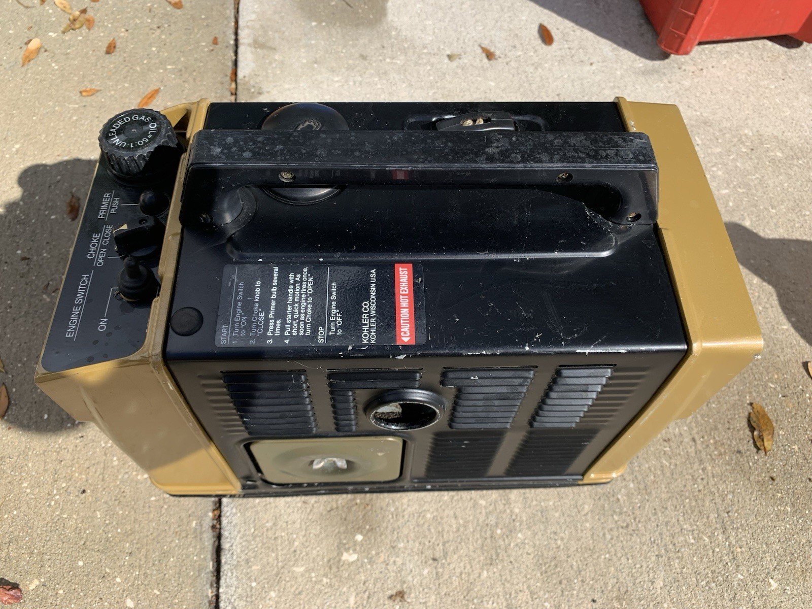 Kohler PowerPlay 500 Watt Quiet Generator Set AC/DC w/ Batt Charging Port Eu Ef