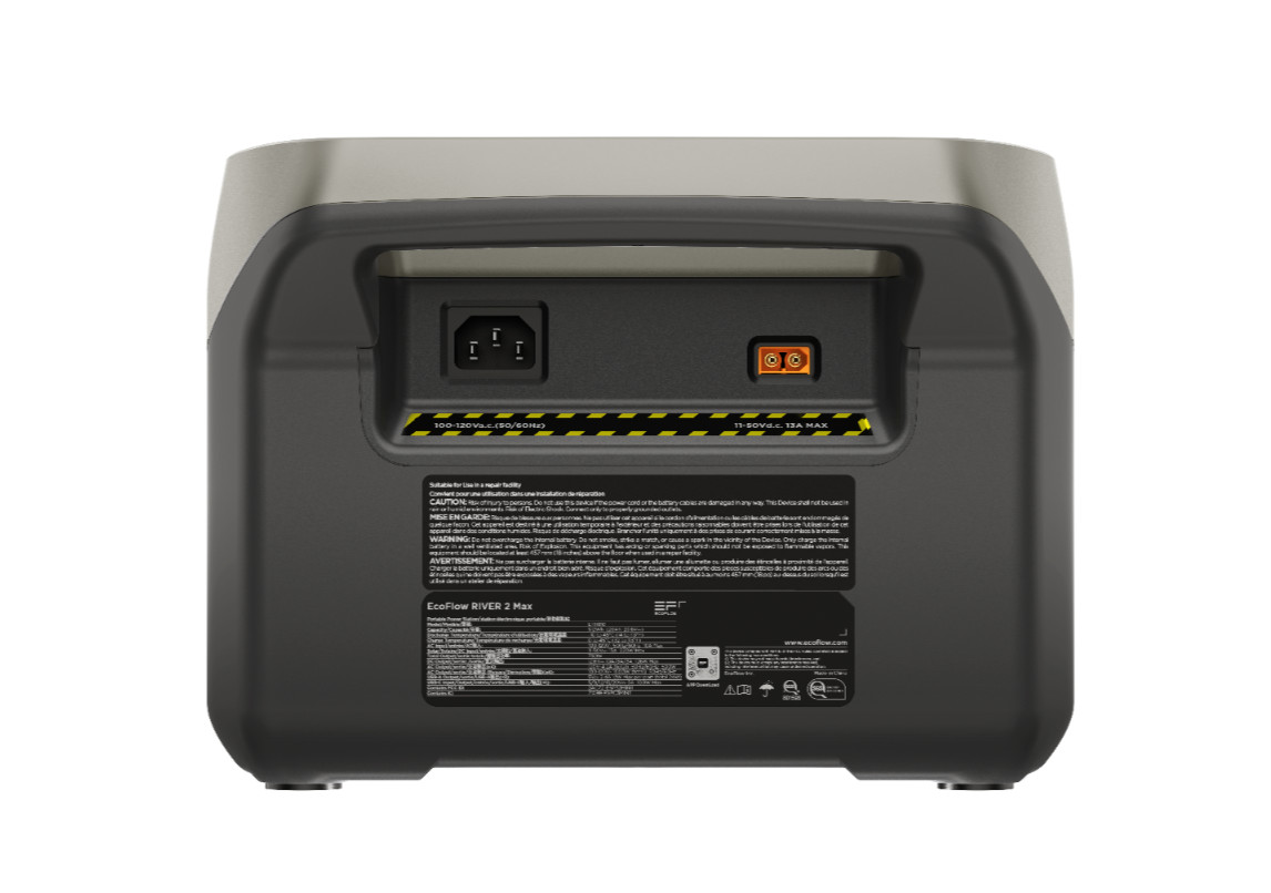 EcoFlow RIVER 2 Max Power Station 512Wh LFP Generator Certified Refurbished