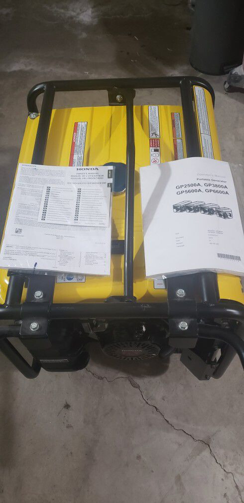 BRAND NEW – Wacker GP3800 4000 Watts Generator Honda Motor 120/240 Volts
