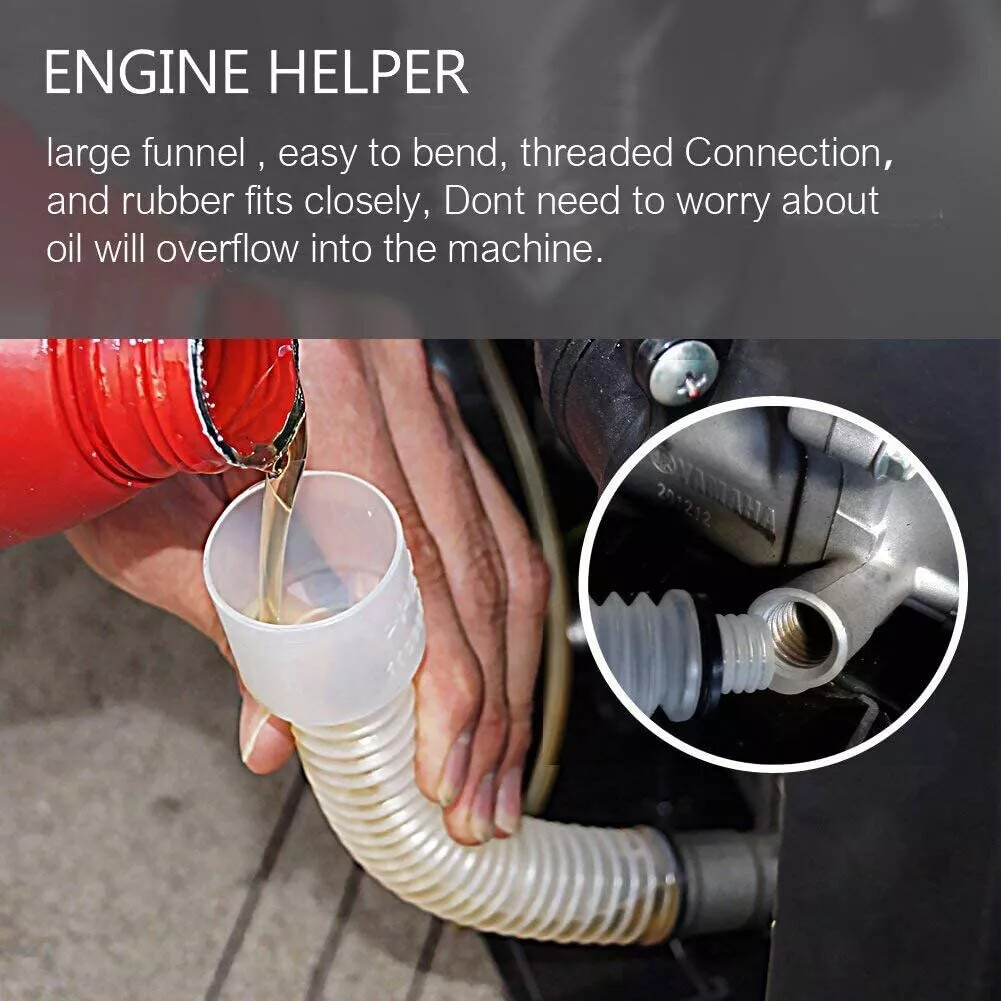 Oil Change Funnel Refueling Pipe for Honda Generator EU1000i, EU2000i, EU3000i