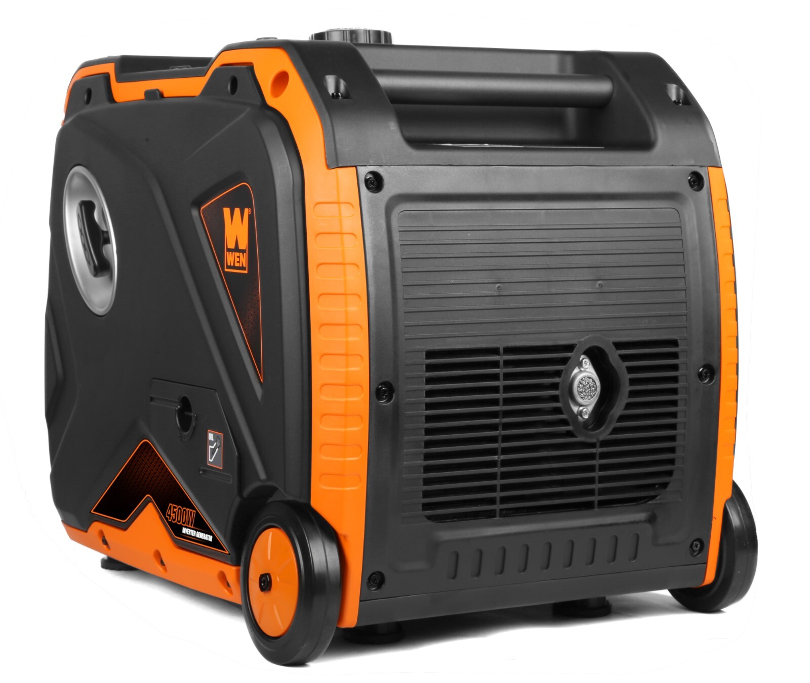 4500W Remote Electric Start Dual Fuel RV-Ready Portable Inverter Generator/CO