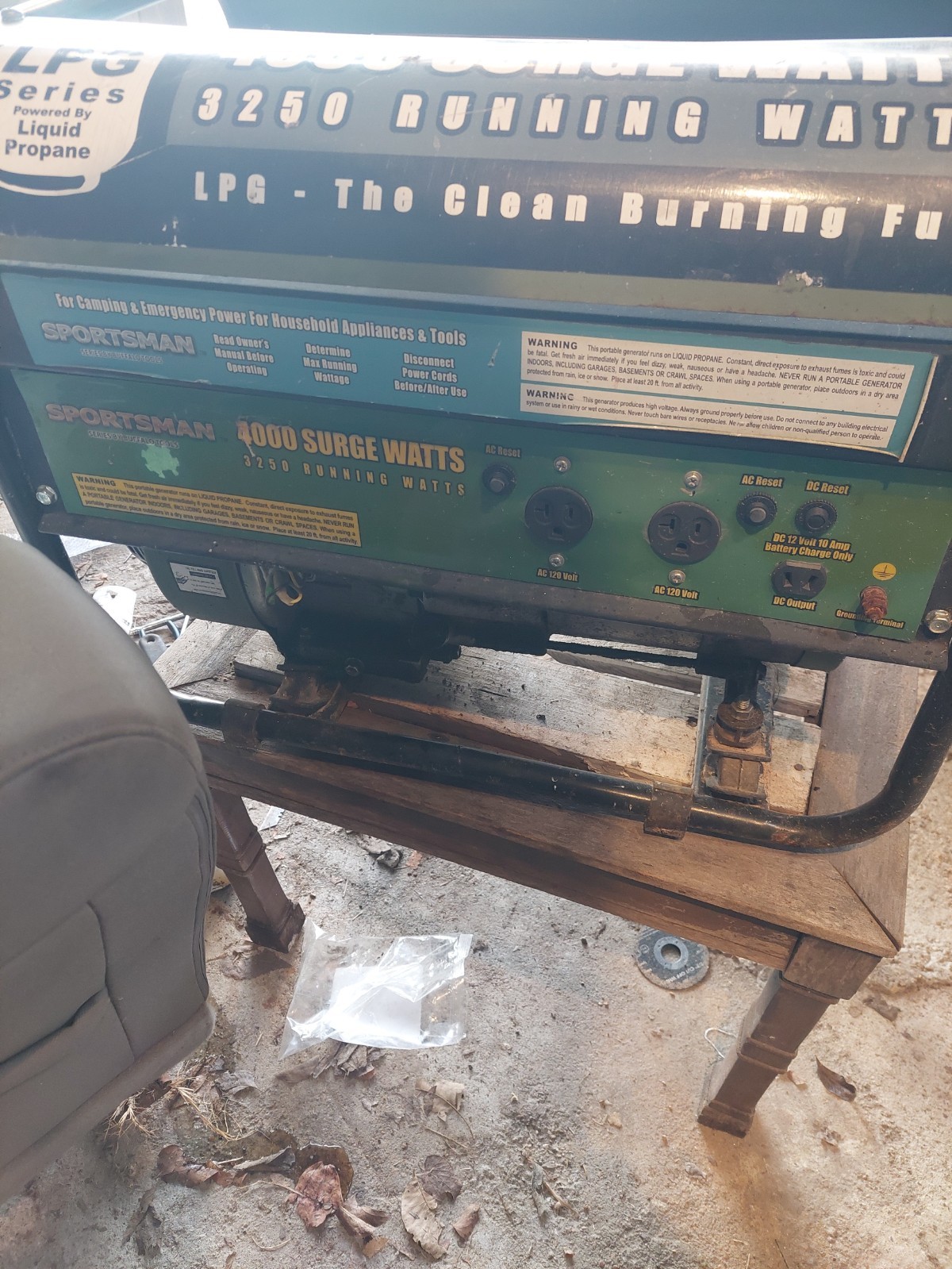 Sportsman GEN4000LP Portable Generator