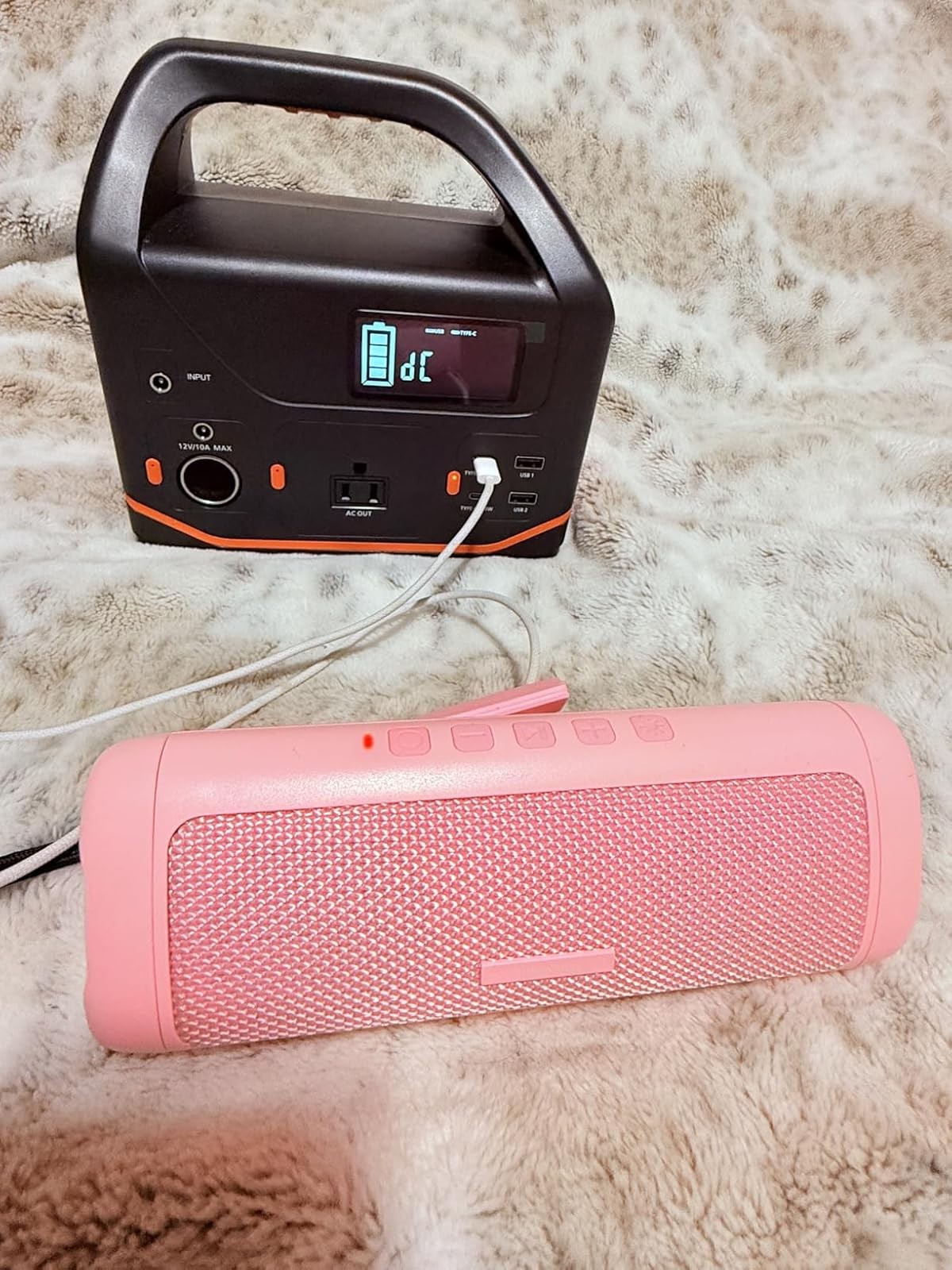 Portable Power Station, 266wh Portable Generator Camping Home Use Lithium Batter