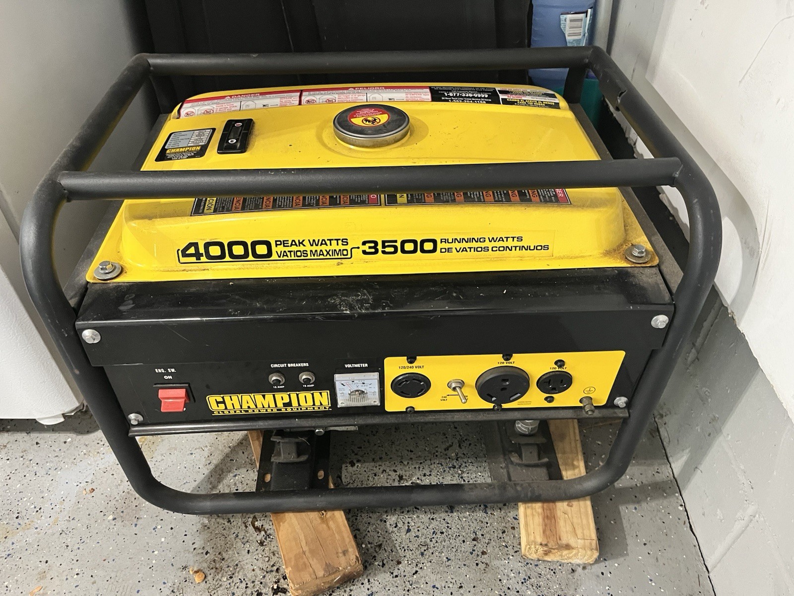 Champion 4000/3500 Watt Duel Fuel Generator Model 46514 – Local Pickup only