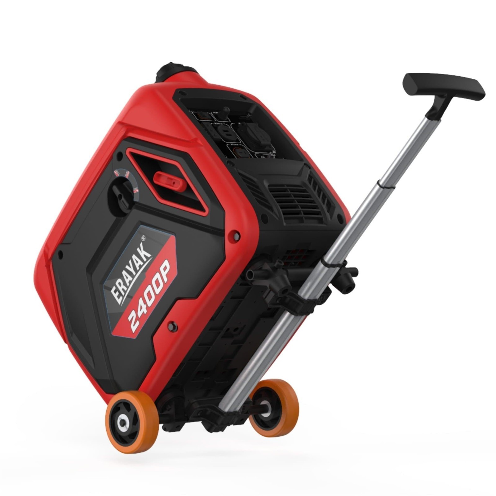 Portable Generator Wheel Kit – Telescopic Handle, Never-Flat Tires, Accessories