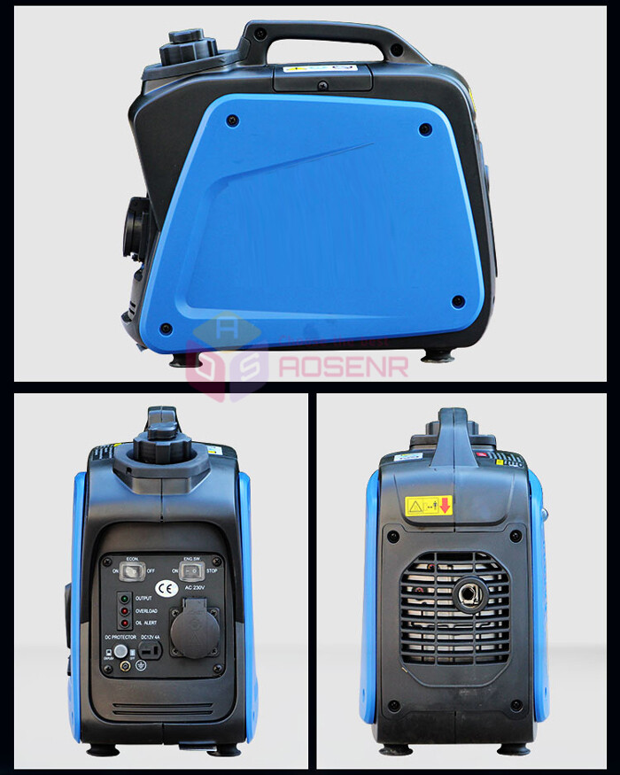 800W Portable DC Electric Car Silent Camping Gasoline Power Inverter Generator