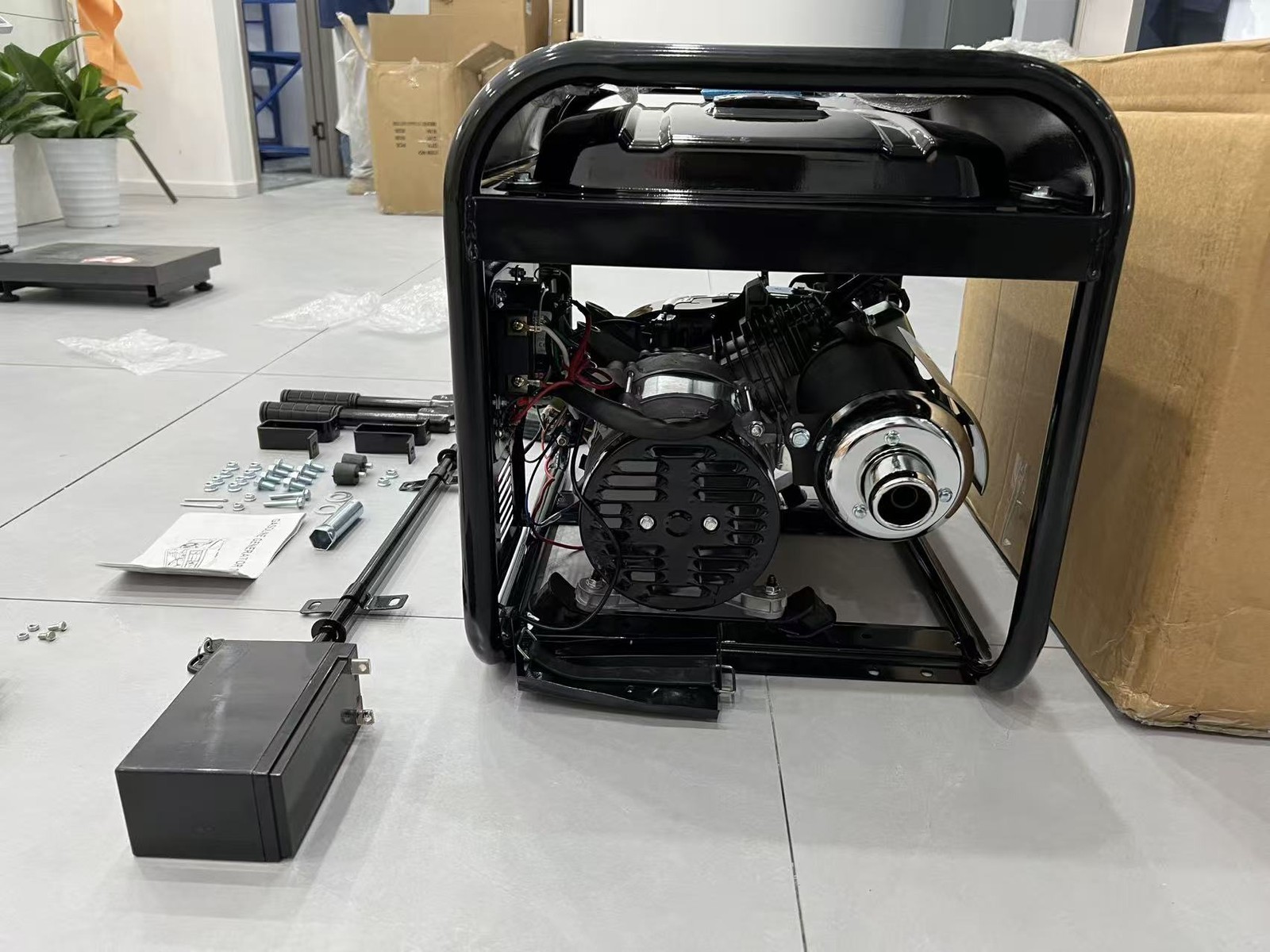 6000W Gas Inverter Generator Electric Start 110V 220V Generators Portable Quiet
