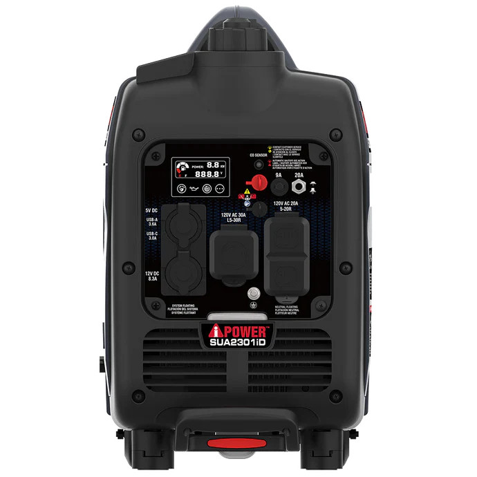 A-iPower SUA2301iD Dual Fuel Inverter Generator