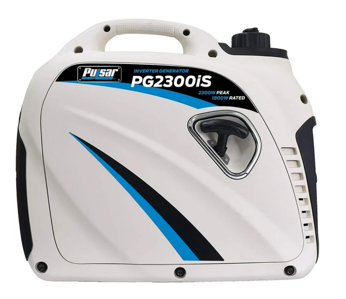 Pulsar 2300-Watt Super Quiet Gasoline Powered Inverter Generator with USB