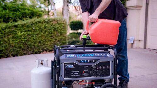 Pulsar G12KBN-SG Heavy Duty Portable Dual Fuel Generator 12000 Watt