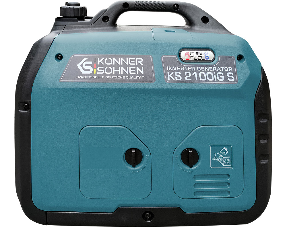 K&S Emergency Power Generator Dual LPG GAS Petrol Inverter Generator 2KW