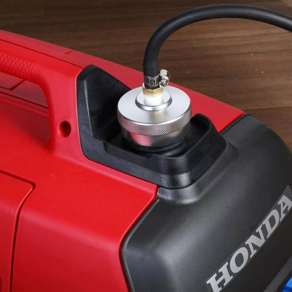 Extended Run Gas Cap for Honda Generator EU1000i EU2000i EU2200i Silver Aluminum