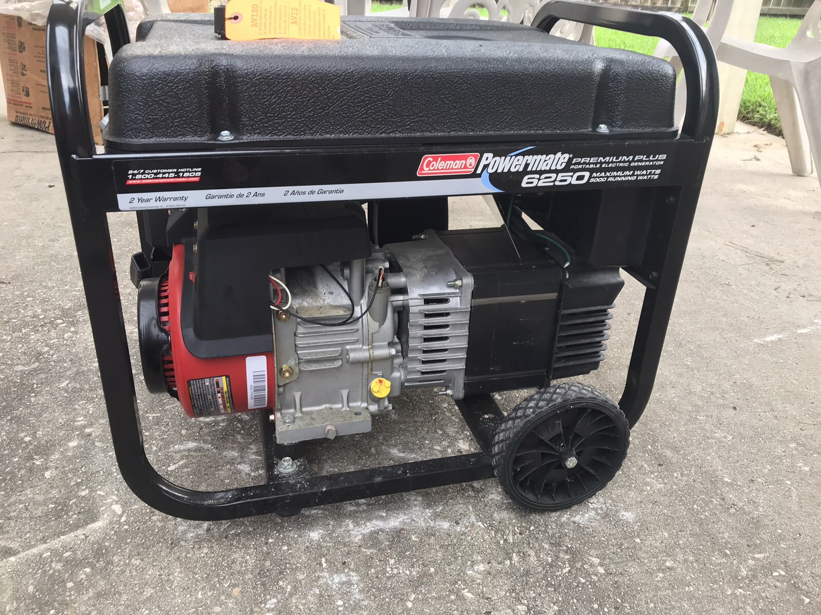 Coleman Powermate Premium Plus 5000 Gas Generator -Cash Only – *Local Pickup”