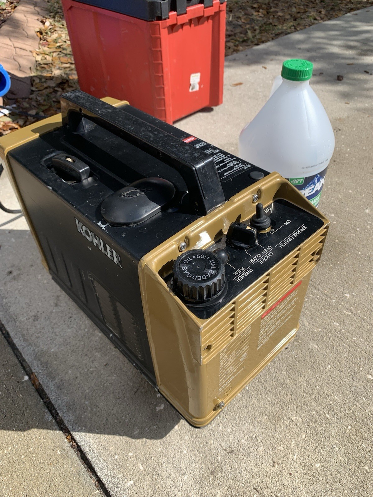 Kohler PowerPlay 500 Watt Quiet Generator Set AC/DC w/ Batt Charging Port Eu Ef