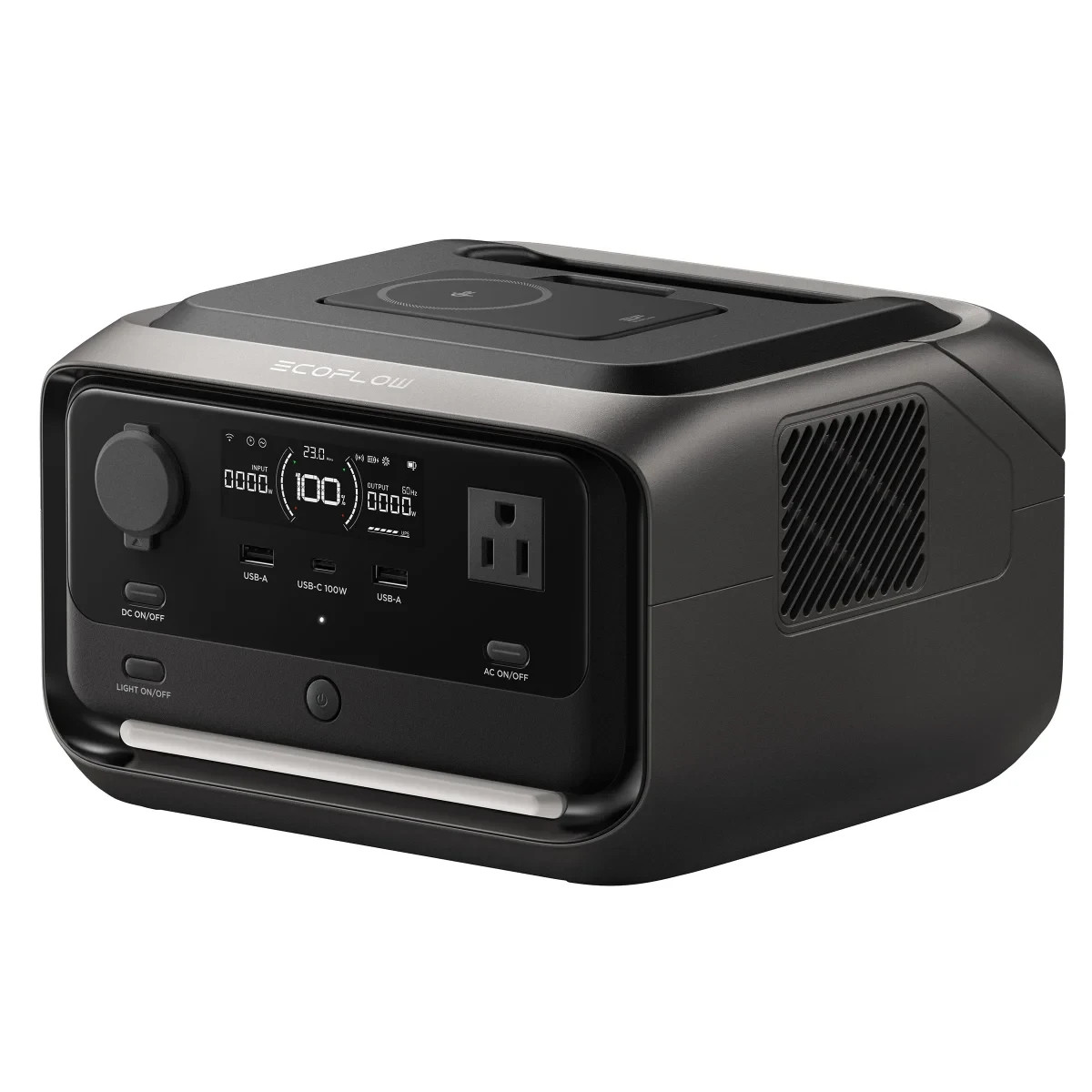 POWER STATION PORTABLE ECOFLOW RIVER 3 CELL PHONE CHARGER + 2 POWER BANKS! 286Wh