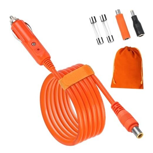 14AWG Car Charging Cable for Jackery Portable Power Station Explorer 3000 2000