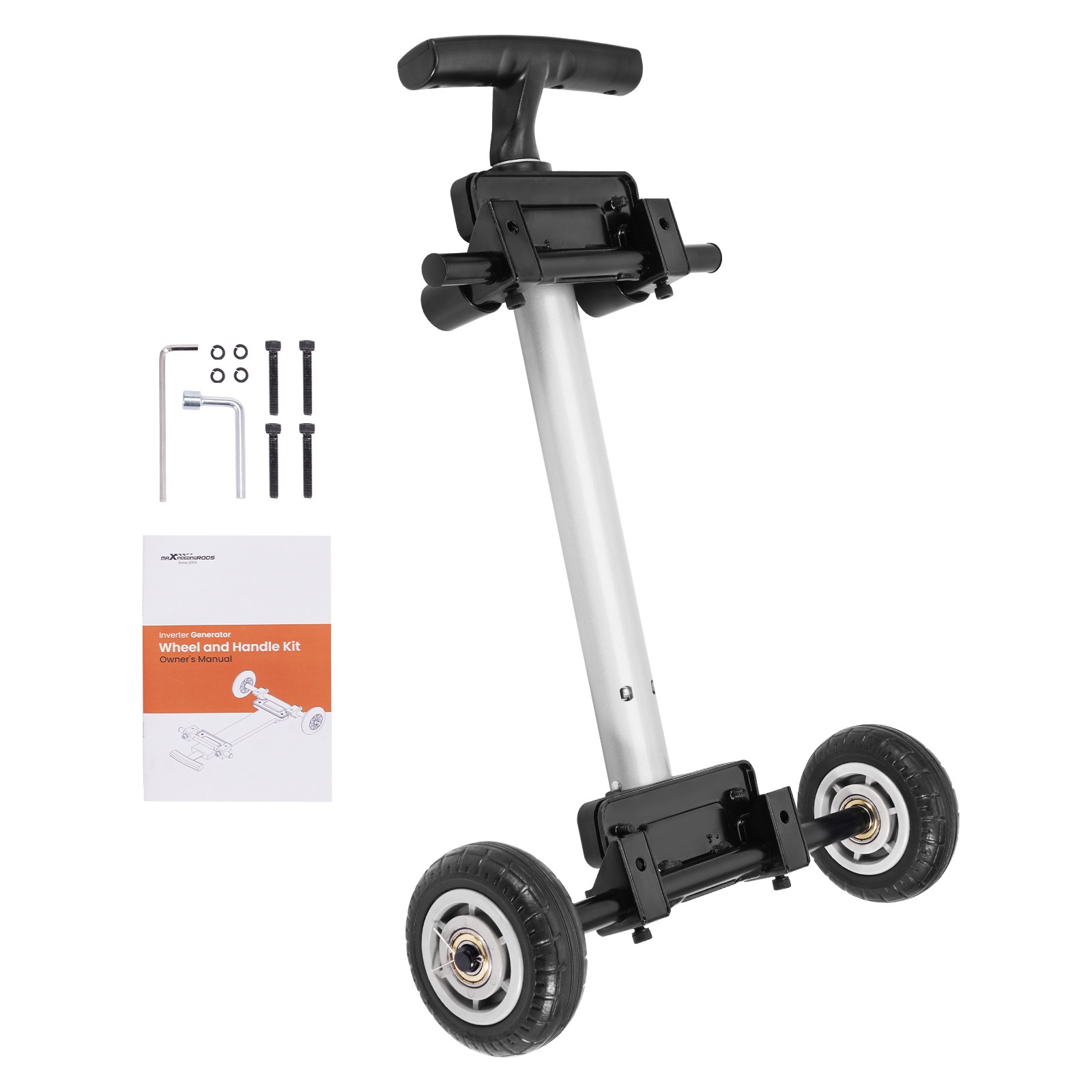 Aluminum Handle Generator Wheels Retractable for MXR5000 MXR4000 MXR3800