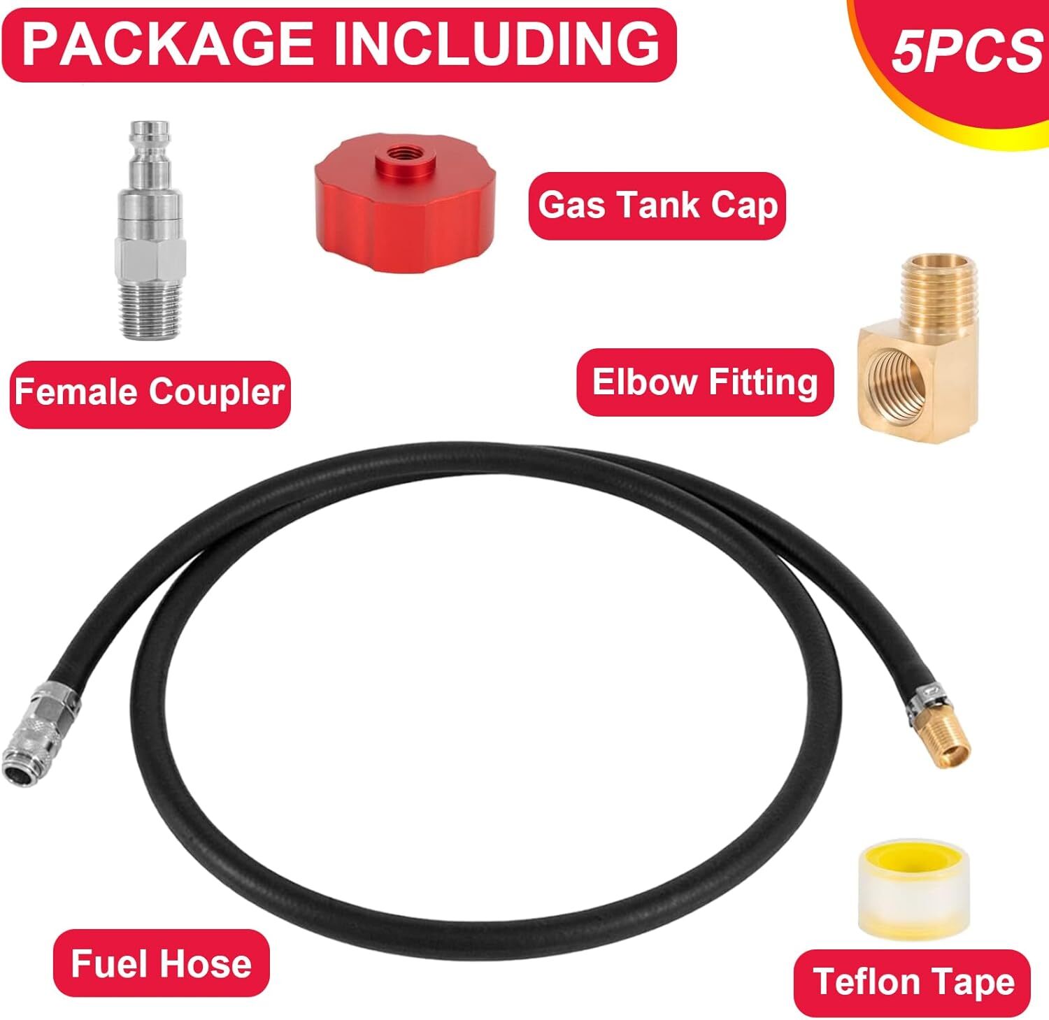 HND1.2CS Single System Clam Kit Extended Run For Honda EU1000i EU2000i Generator