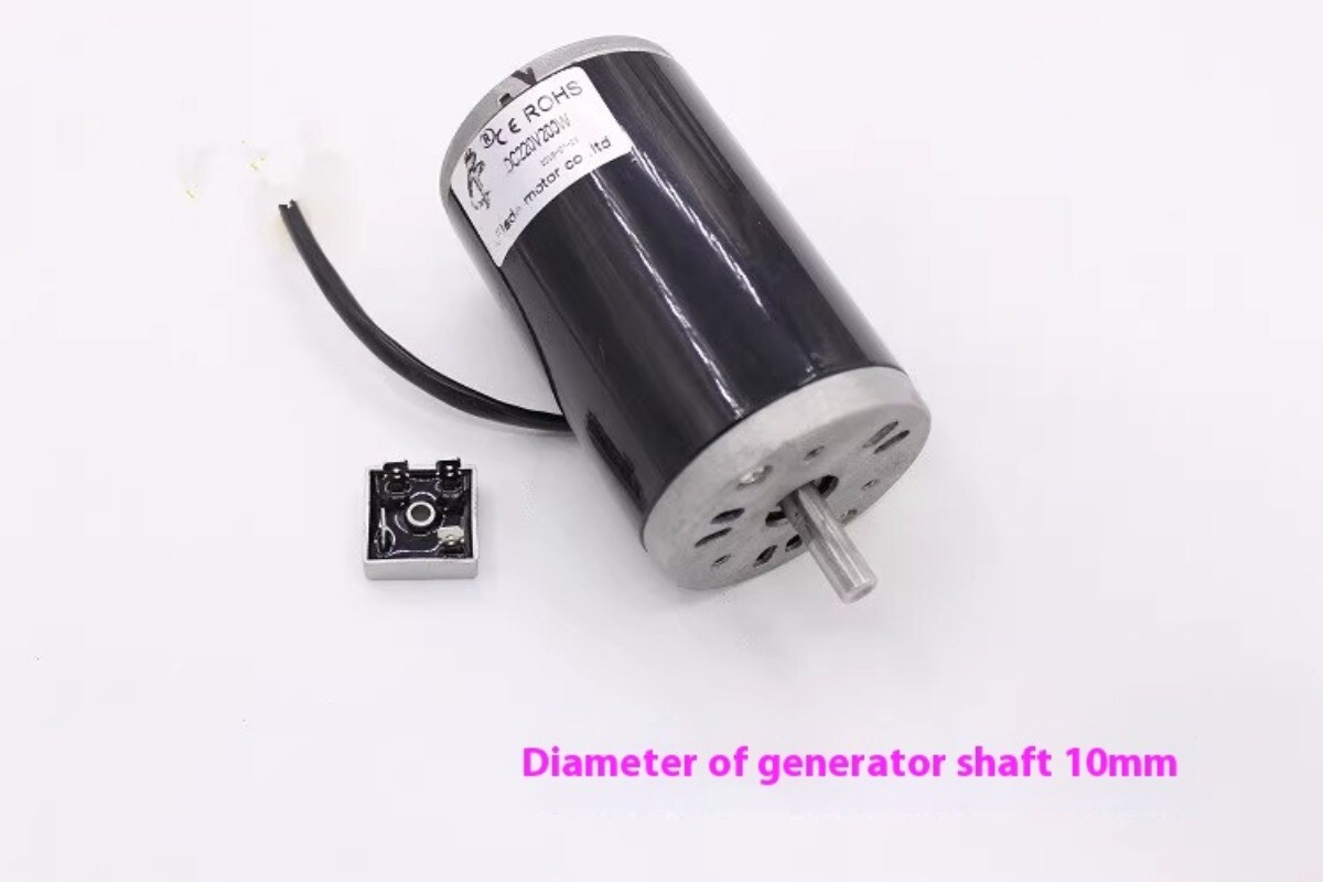 220V550W High Power Permanent Magnet DC Generator Hand Crank DC Motor Motor