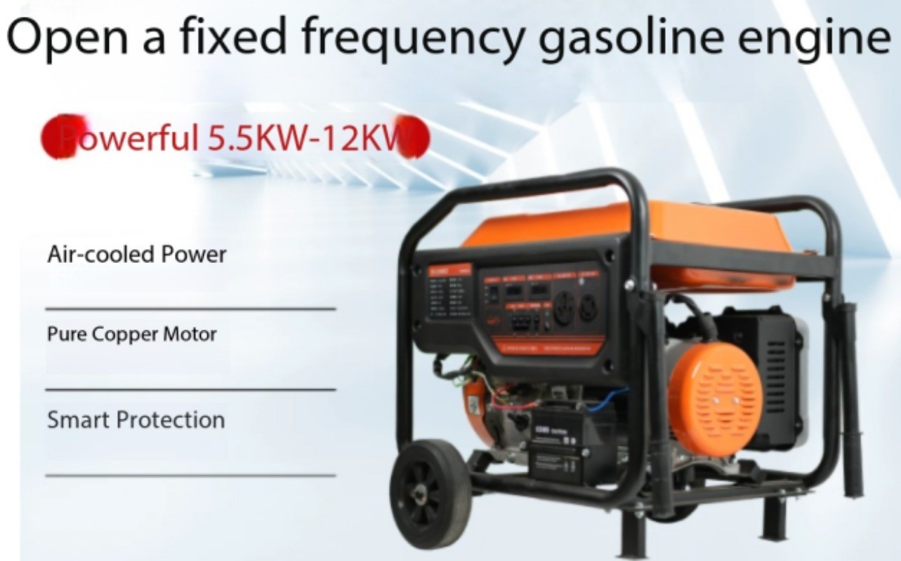 220V Single-Phase Electric Start Generator for Construction Emergencies