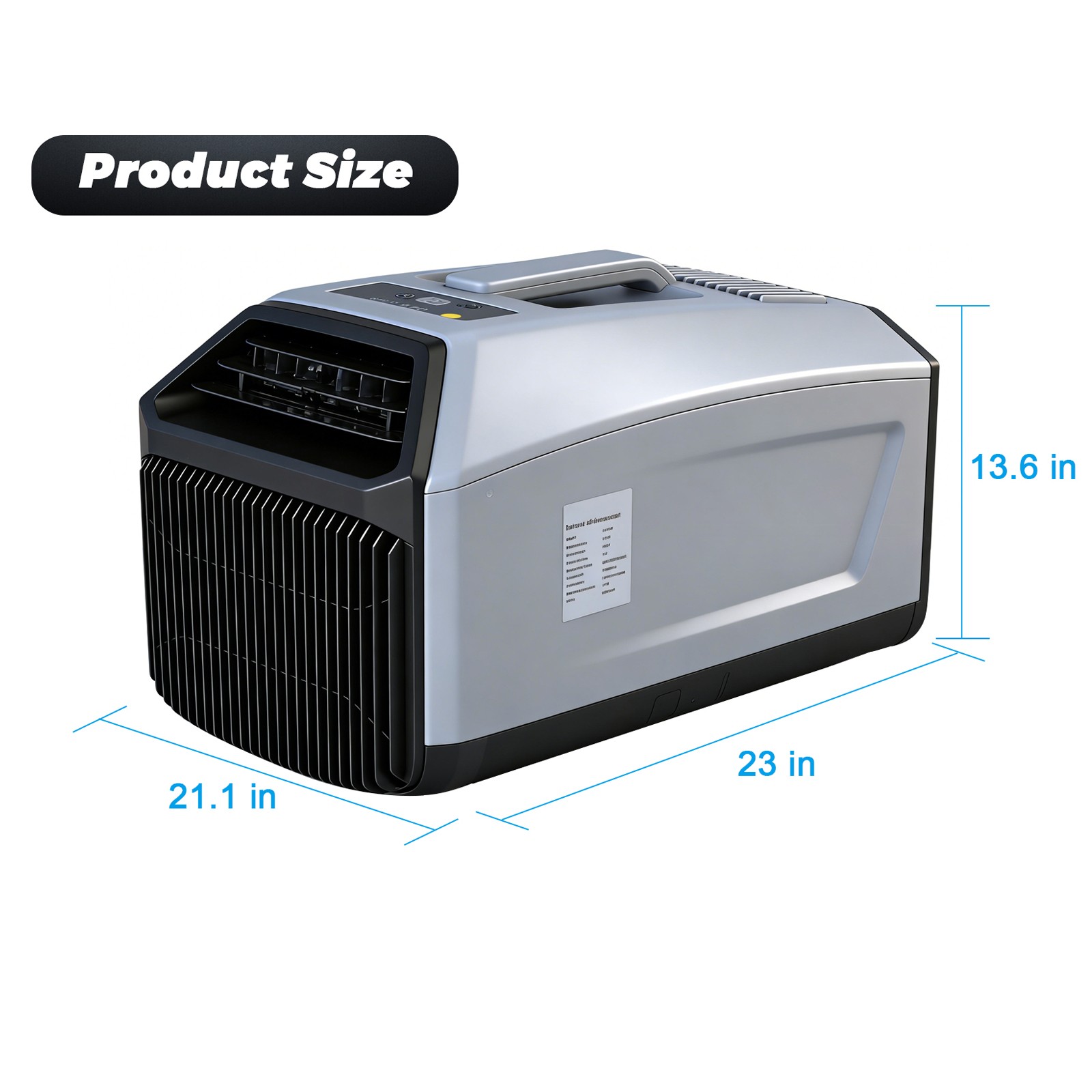 Countrymod Smart Portable Air Conditioner 5000BTU Cooling for Outdoor/Camping RV