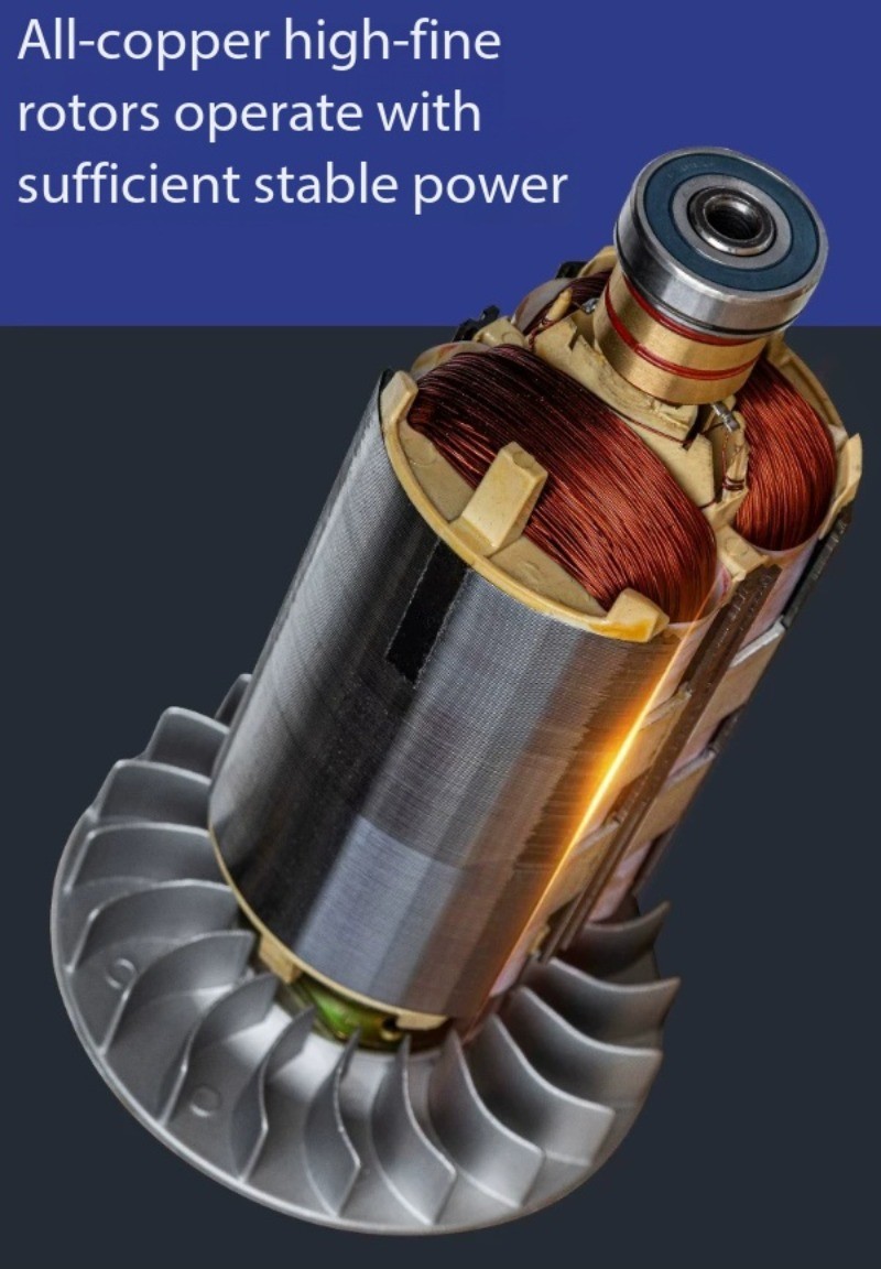 220V Small AC Generator with All-Copper Pulley for Gasoline and Diesel Engines
