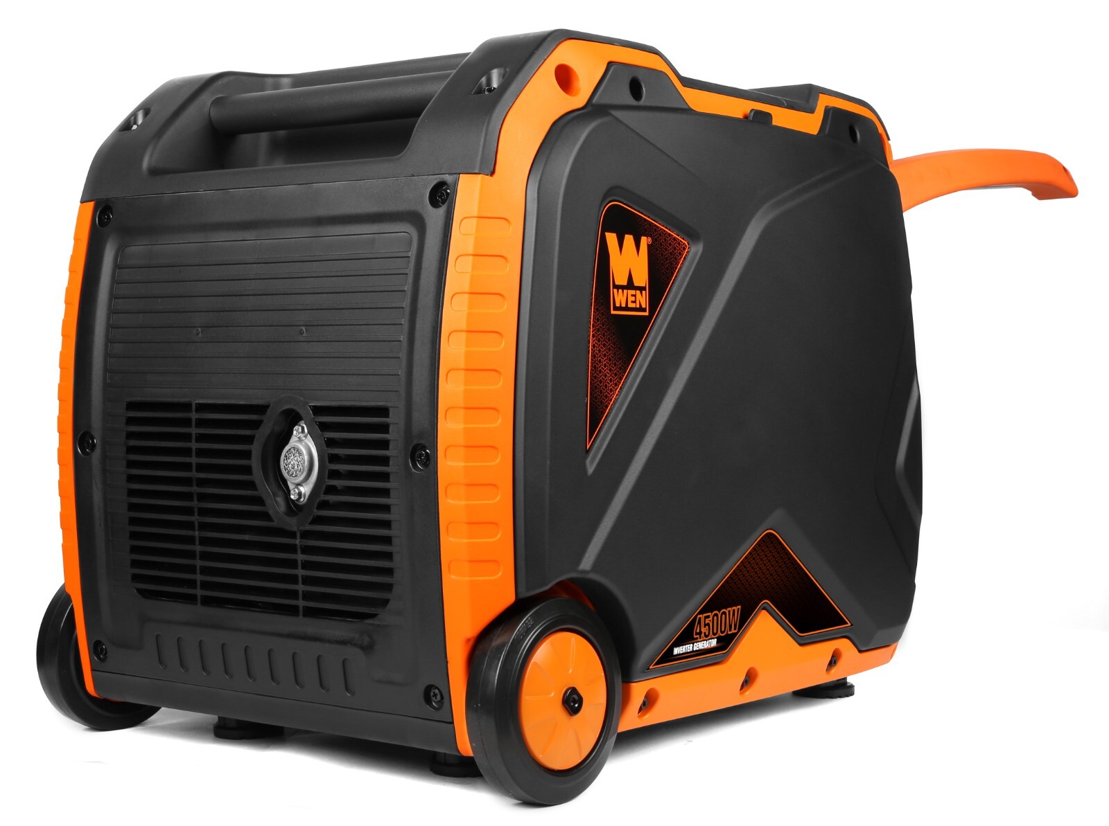 4500W Remote Electric Start Dual Fuel RV-Ready Portable Inverter Generator/CO