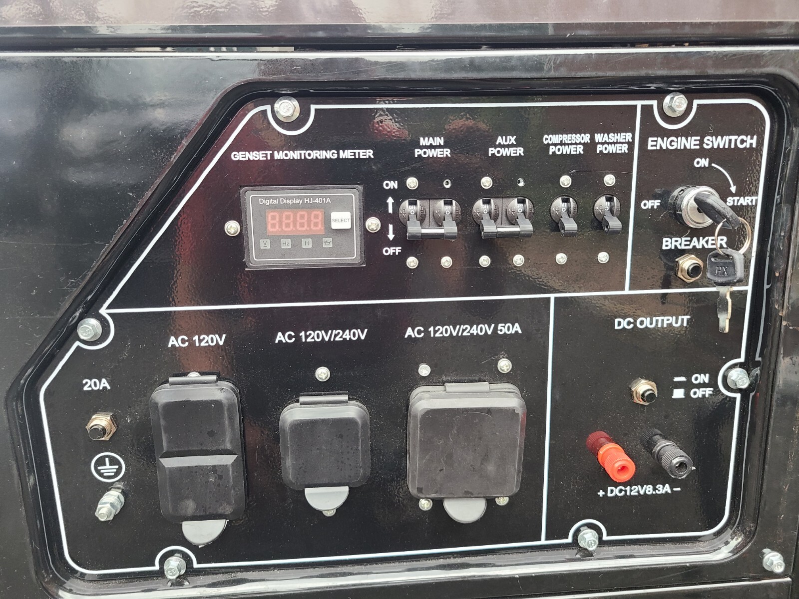 Honda 10,000 watt 4 in 1 Generator/Compressor/Power Washer/DC Charger