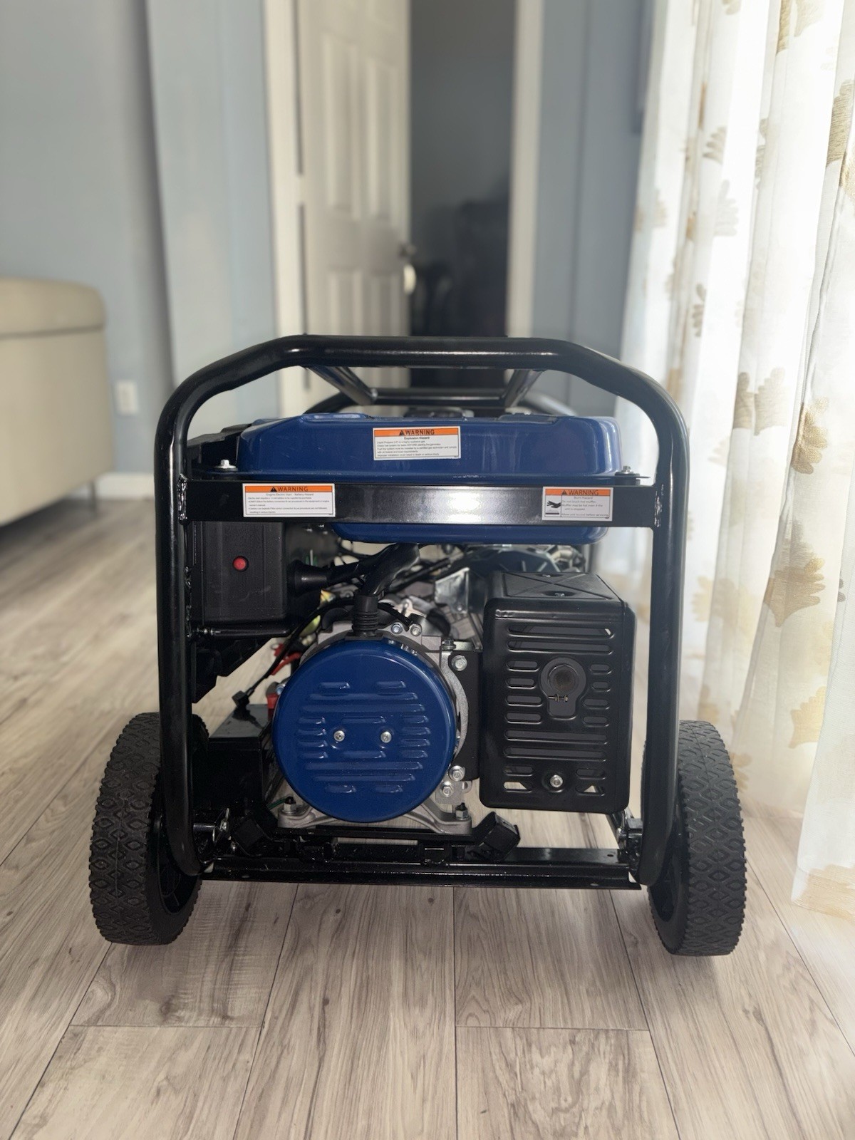 Powerhorse Portable Tri-Fuel Generator with Electric Start, 12,500 Watts