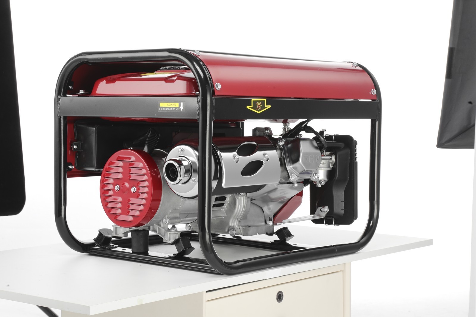 Gas Powered 5KW Portable Inverter Generator Quiet 68 dB Home Backup Emergency US