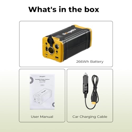 Portable Camping Generator 266Wh DC USB-C Solar Power Station