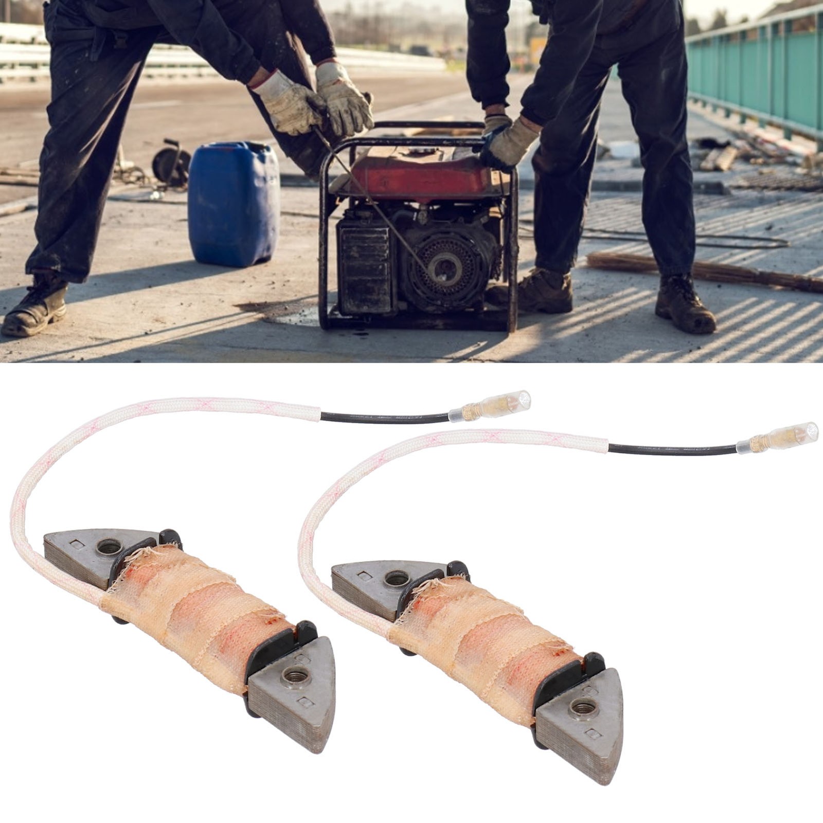 2PCS 12V Charging Coil Fit For 168F 170F 188F 190F GX160 GX390 Gasoline