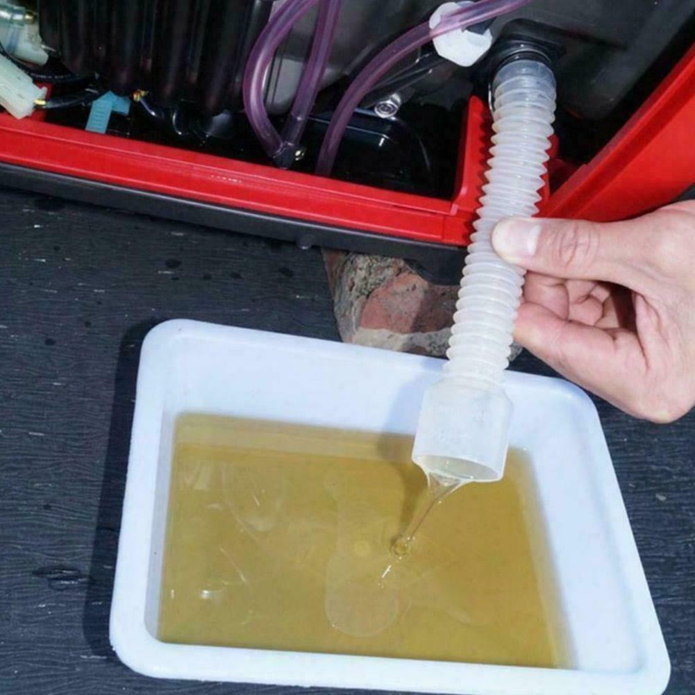 Plastic Mess Free Oil Change Funnel Tube Flexible Pipe fit for Honda Generator
