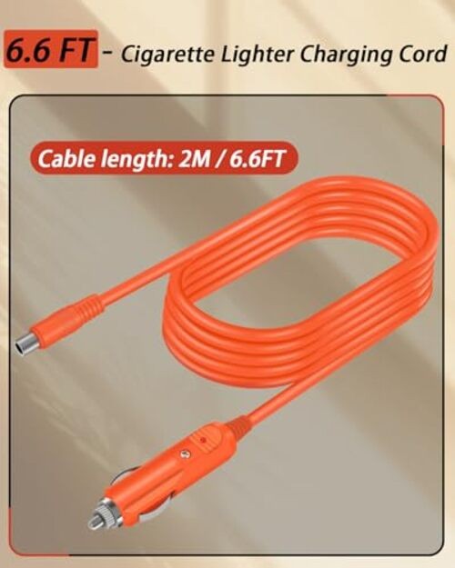 Jackery 3000 Pro Car Charging Cable 14AWG for Jackery