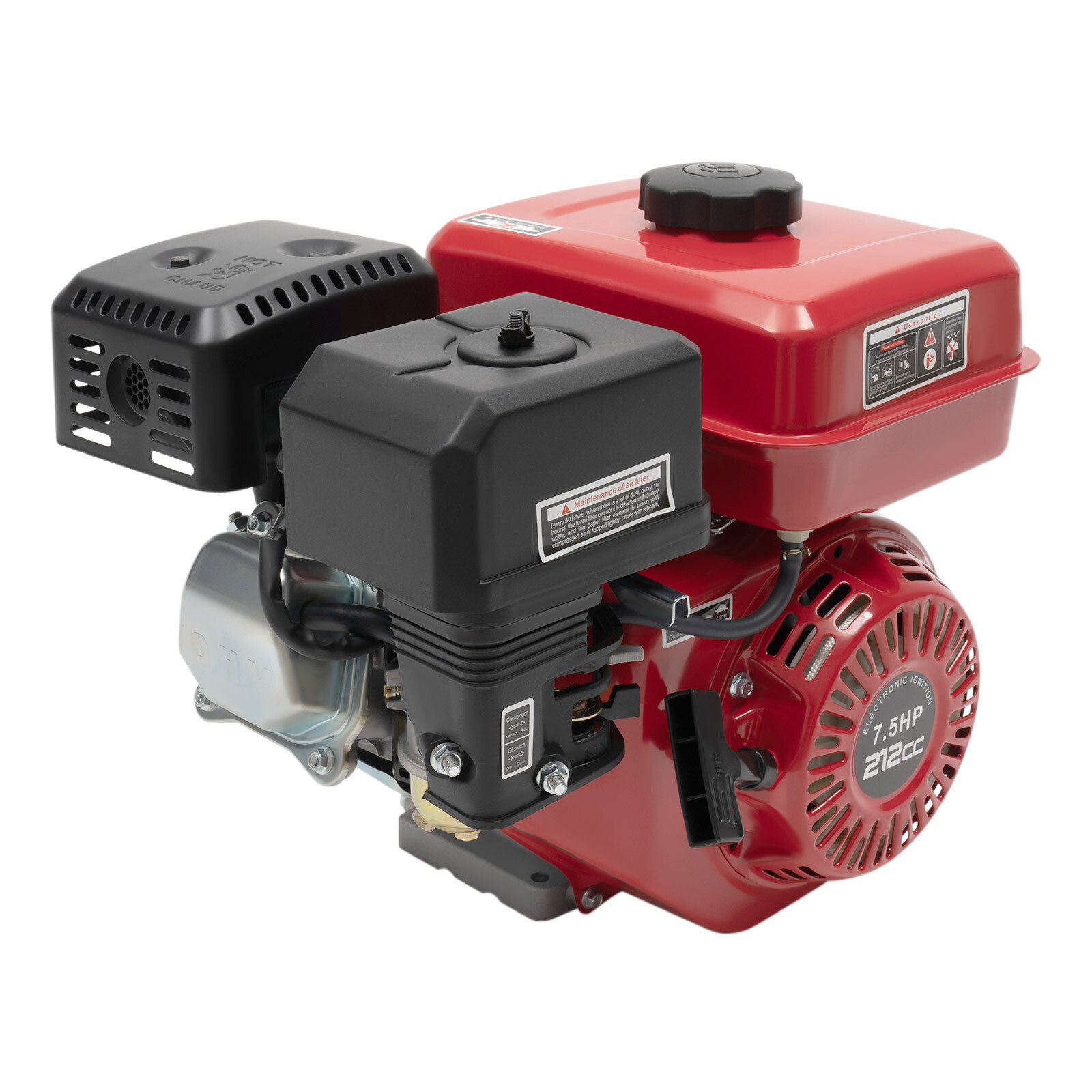 3000w Gas Powered Engine, 7.5 Hp Motor 4 Stroke Gas Powered Portable Engine