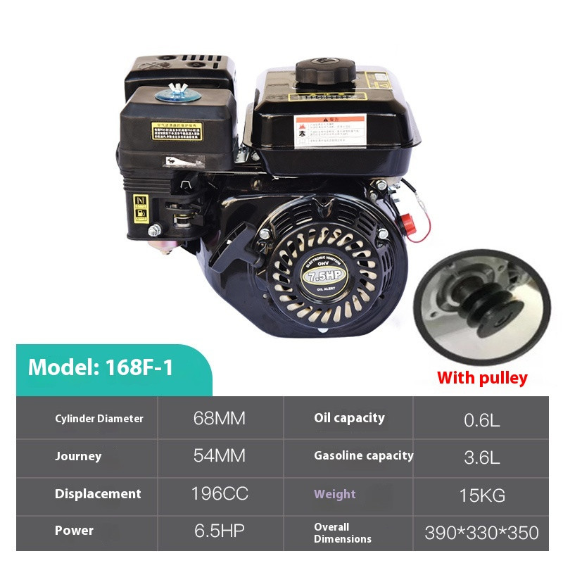 168F170F Gasoline Engine Sprayer Micro Engine Four-stroke SmallPower Accessories