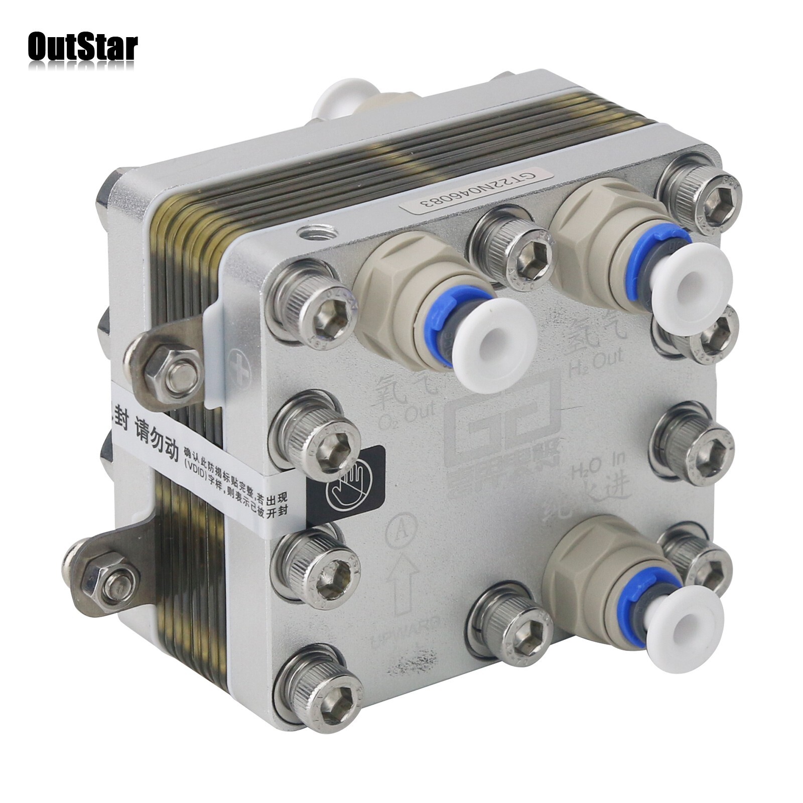 GT-A600A-4150 600ML Electrolytic Cell Module PEM Hydrogen Generator for Water