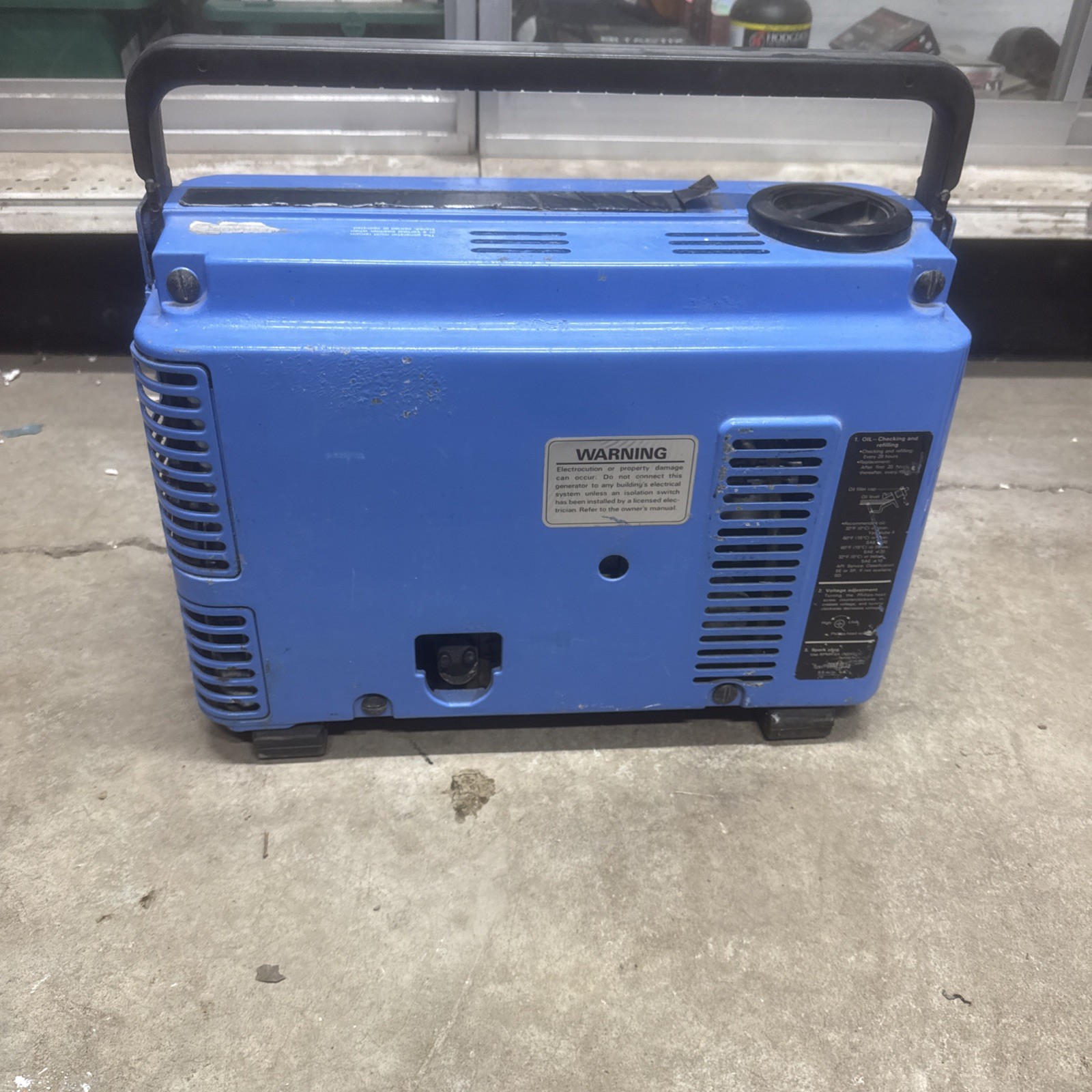 Yamaha Ef600 Generator 120V 60Hz EF 600 Running Free Shipping