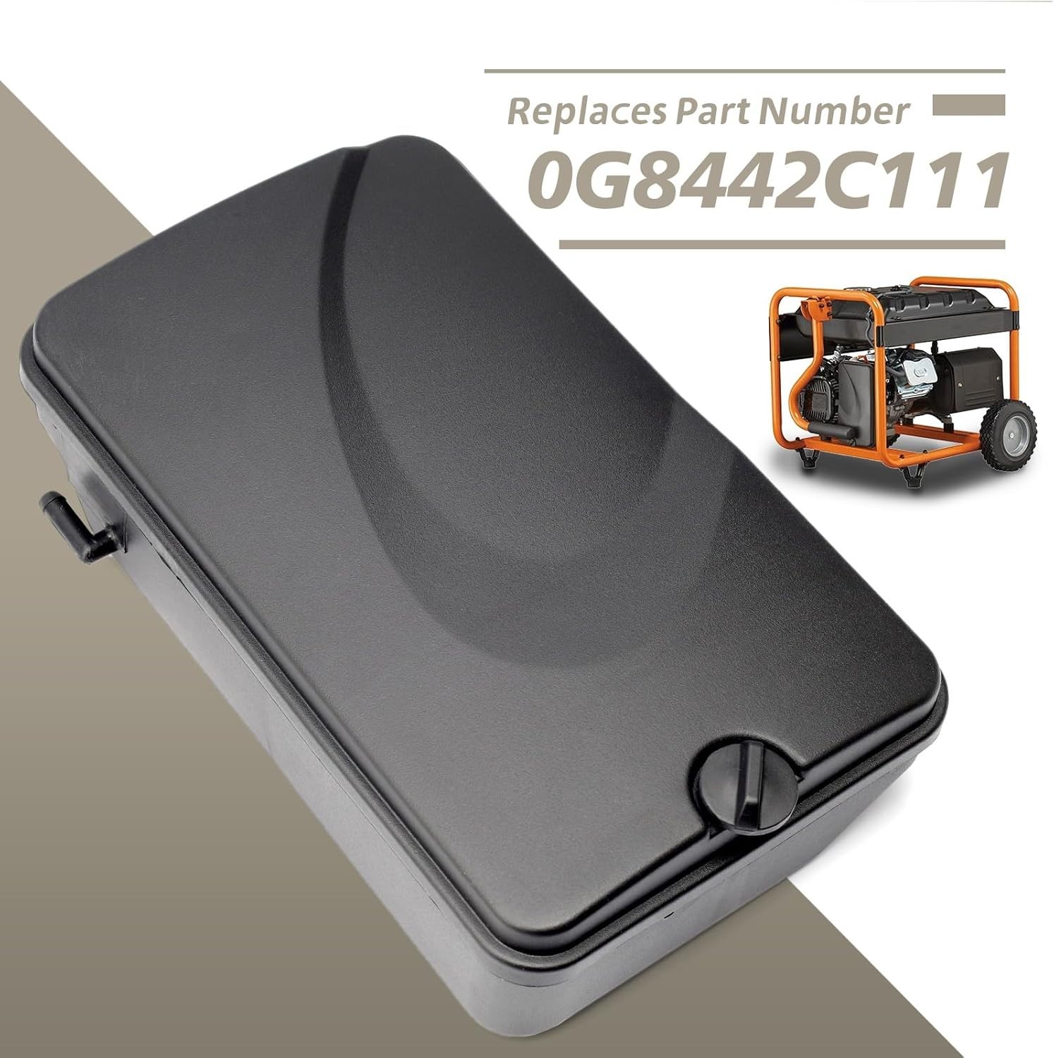 Air Filter Cleaner Box Housing Assembly Compatible w/ Generac Portable Generator