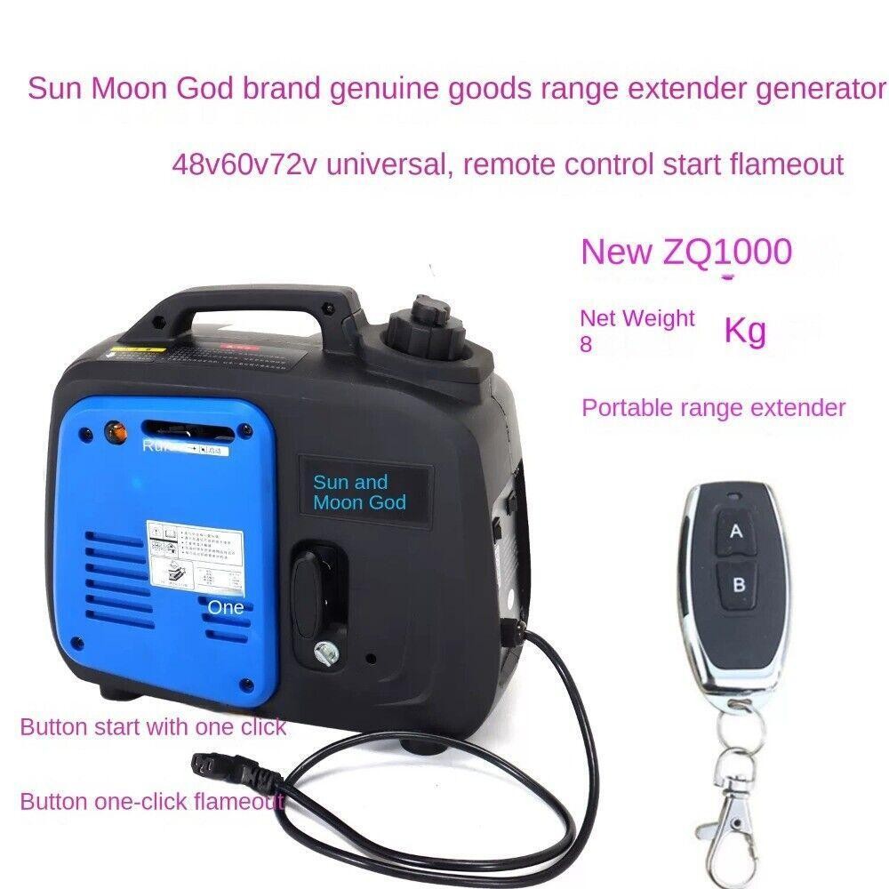 Gasoline Range Extender Generator Tricycle Small Free Installation 48v60v72v