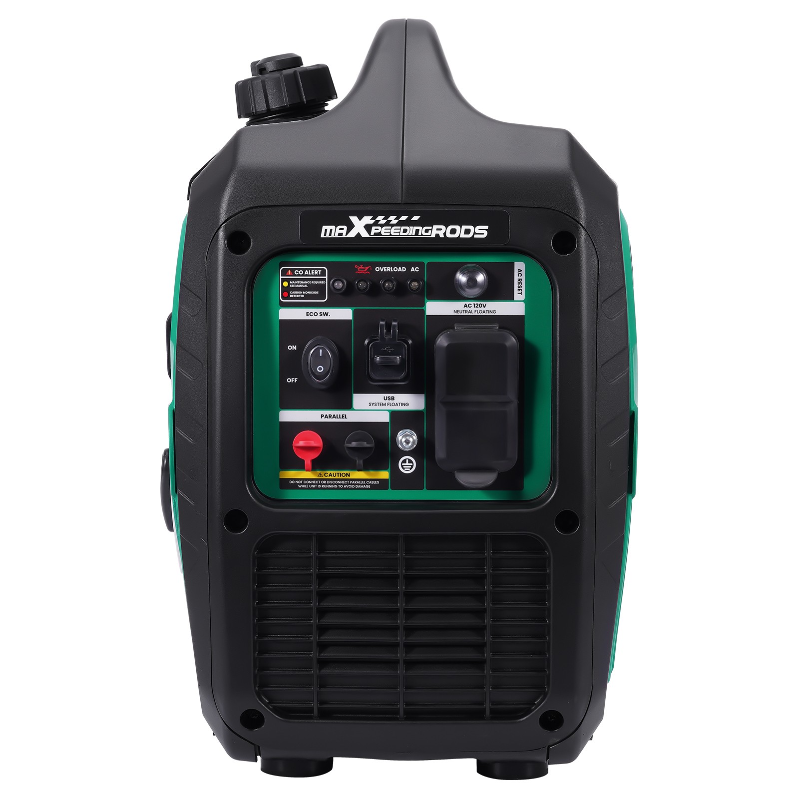 2500W 18kg Portable Gasoline Inverter Generator Eco For Outdoor Camping Party