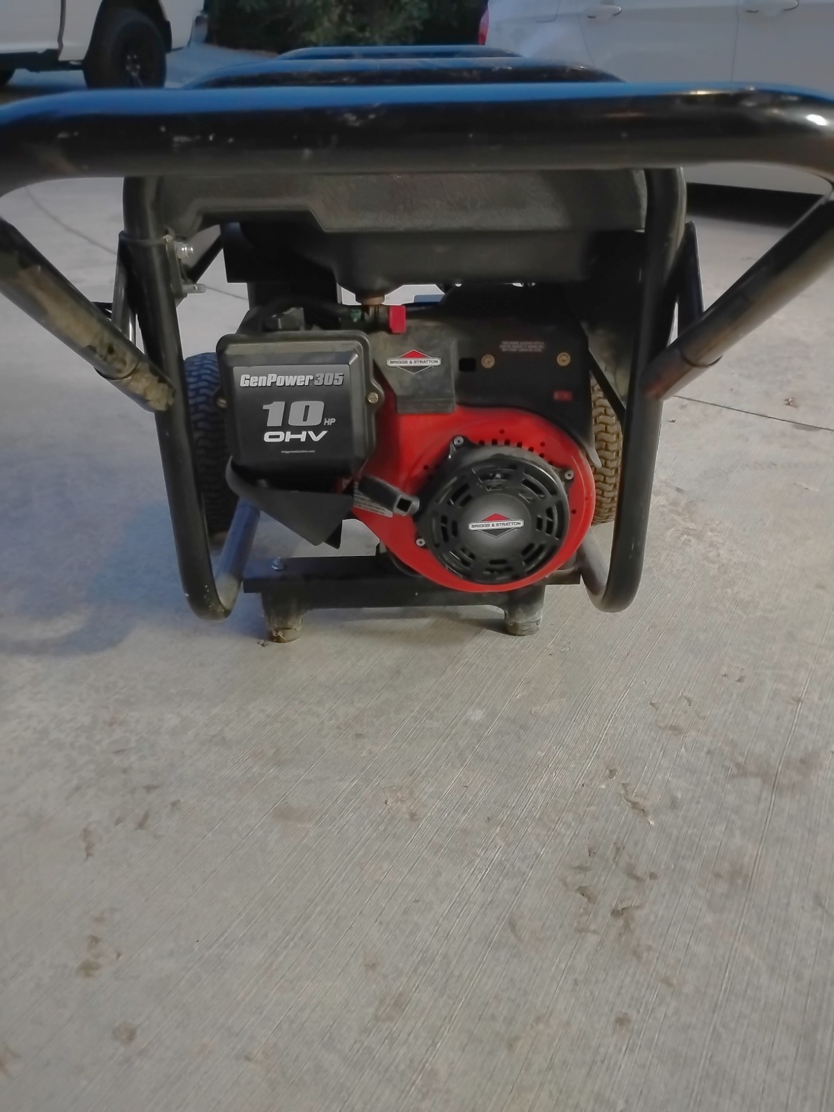 Coleman Powermate 6250 Portable Generator 5kW 120/240V w/ Extension Cord
