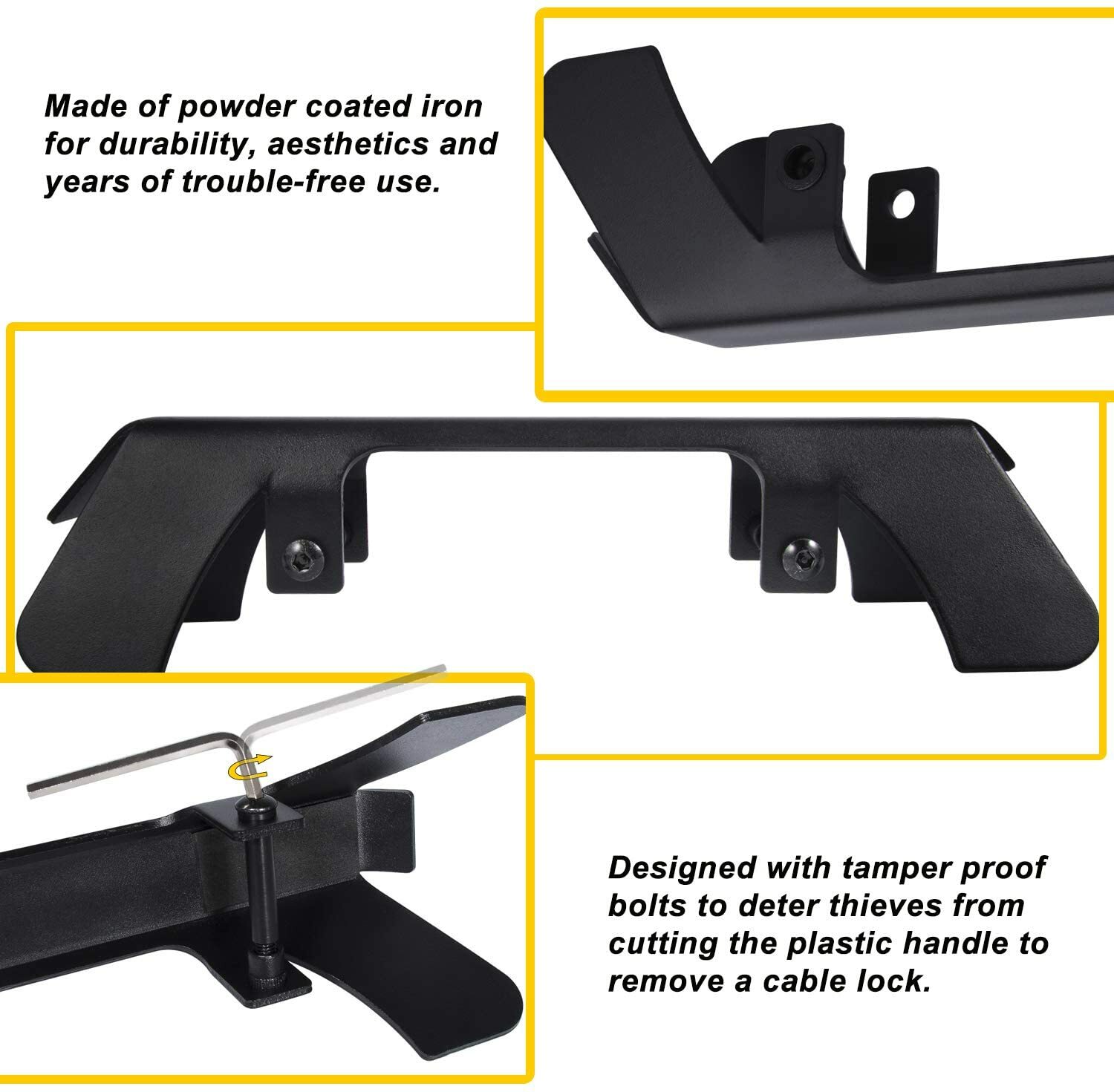 Generator Theft Deterrent Bracket Protection for Honda Generator EU2200i EU2000i