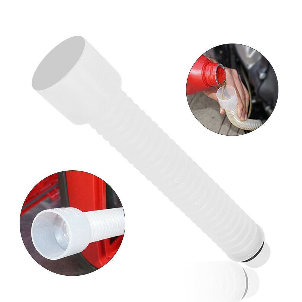 for Honda EU2000i EU1000i Plastic Mess Free Oil Change Funnel Tube Flexible Pipe