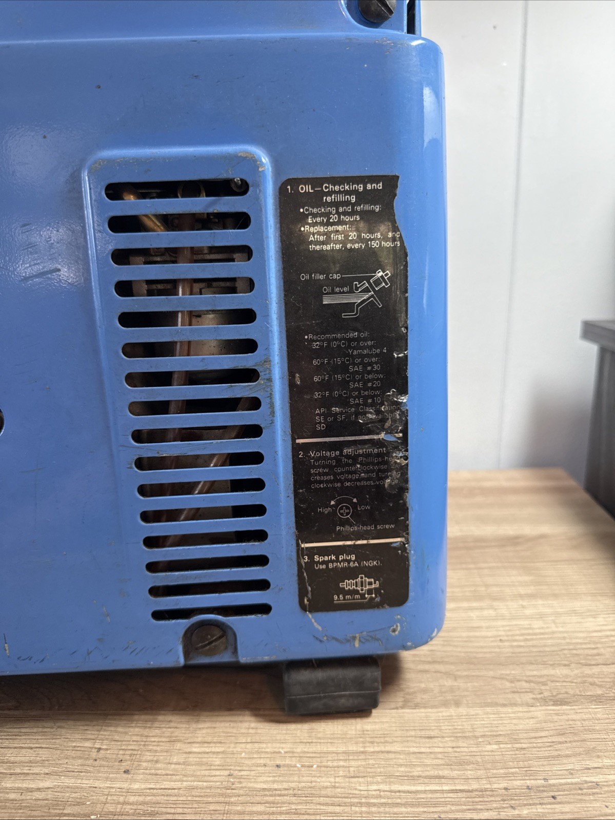 Yamaha Ef600 Generator 120V 60Hz EF 600