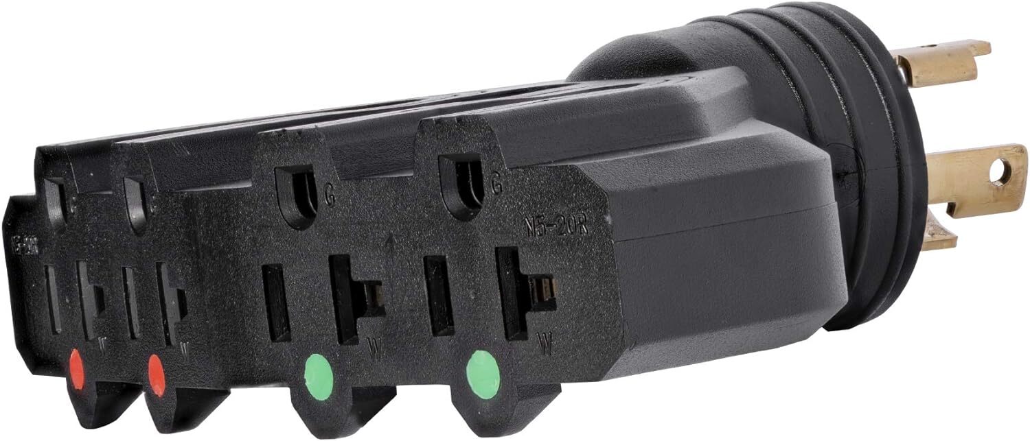 Westinghouse Outdoor Power Equipment 302116A Generator Plug Adapter, L14-30P to